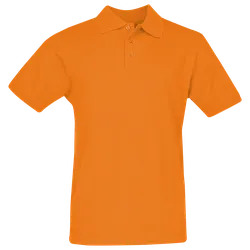 James & Nicholson Herren Classic Polo Poloshirt Polo Shirt Baumwolle NEU, orange, M