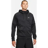 NIKE Herren Unterjacke M NK TF HD FZ, BLACK/BLACK/WHITE, M