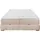 otto home Boxbett OTTO HOME "Wehma", beige, B:184cm L:204cm, Komplettbetten, ohne Kopfteil, inklusive Topper und Bettkasten