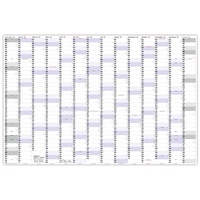 LYSCO XXXL Wandkalender Special A0 2025 nass abwischbar (Format