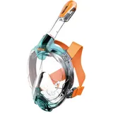 Seacsub Libera Schnorchelmaske - Aquamarine / Orange - S-M