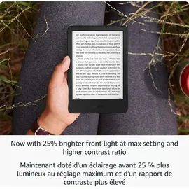 Amazon Kindle 2024 (6", 16 GB - Black (no ads)