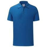FRUIT OF THE LOOM 65/35 TAILORED FIT POLO schmales Herren Poloshirt , Slim Fit, royal, M