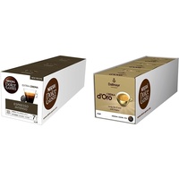 NESCAFÉ Dolce Gusto Espresso Intenso, 48 Kaffeekapseln & Dallmayr Crema d ́Oro, 48 Kaffeekapseln