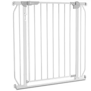 lionelo Tür- und Treppenschutzgitter Truus Slim LED 75-105 cm grey