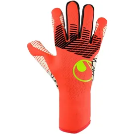 Uhlsport Torwarthandschuhe Fluo Rot/Weiß 12