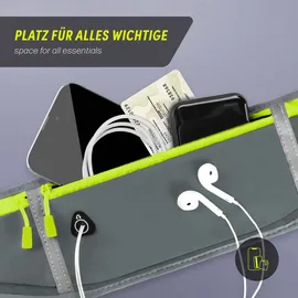 OneFlow Active Pro Laufgürtel One Size Grau