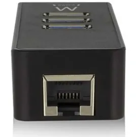 ewent EW1140 laptop-dockingstation + USB Hub, Schwarz