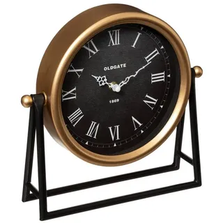 Atmosphera Créateur d'intérieur Tischuhr Luca, Ø 21 cm Schwarz