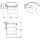 kwc aquarotter gmbh KWC Wc-rollenhalter, CUBUS, Edelstahl, 165x54x179 mm, Aufputz, Hochglanz