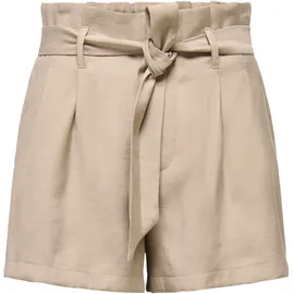 Only Onllalia Hw Belt Shorts PNT Silber M