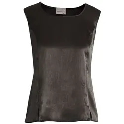 Tanktop "HERMANN LANGE Collection Tanktop", Damen, Gr. 54, schwarz, 100% Polyester, HERMANN LANGE COLLECTION, klassisch, Rundhals, Tops