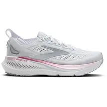 Brooks Glycerin GTS 23 Damen Medium White/Harbor Mist/Metallic 41