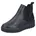 Winterboots RIEKER Gr 39 schwarz Lederimitat unifarben Schuhe Winterboots Chelseaboots Plateausneaker Stiefelette Reißverschluss und Stretch
