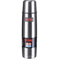 Thermos Light & Compact 1L Isolierflasche in edelstahl, Größe Einheitsgröße - grau