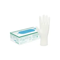 B. Braun Vasco® Nitril Semilong white Einmalhandschuh, Nitril 9205946 , 1 Karton = 10 Packungen à 150 Stück, Größe M