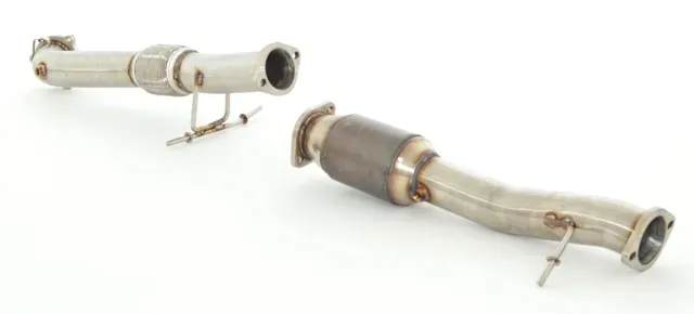Friedrich Motorsport 76mm Downpipe 200 Zellen HJS Sport-Kat. für Ford Focus 2