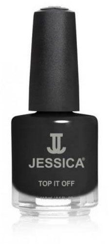 Jessica Cosmetics Top It Off Crushed Black 14,8 ml schwarz