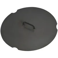 Cook King Feuerschale Ø 62 cm Schwarz