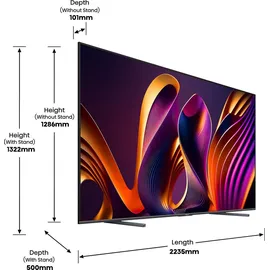 Hisense 100E77NQ PRO 100 Zoll QLED 4K TV