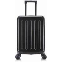 Travel Kofferset Reisen Koffer mit 4 Rollen und TSA Hartschalenkoffer Schwarz M