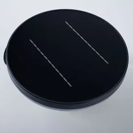 Expo Börse Wandlampe mit Bewegungsmelder LED Solarleuchte Haustürlampe Fassadenleuchte anthrazit Gartenlampe, 250lm, kaltweiß, BxH 24x21 cm, 2er Set