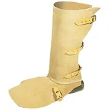 Weldas Gamaschen Lava Brown L.ca. 36 cm braun Rindspaltleder