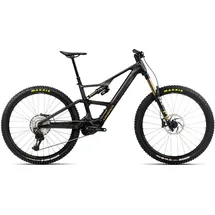 Orbea Rise LT M10 630Wh 29 Zoll 12K Fully - Cosmic Carbon View/ Golden Sand - L