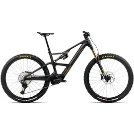 Orbea Rise LT M10 630Wh 29 Zoll 12K Fully - Cosmic Carbon View/ Golden Sand - L