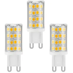 e3light - 3-pack Leuchtmittel LED 4,5W (410lm) Dimmbare G9