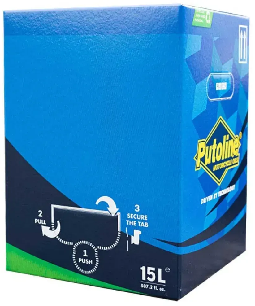 Putoline Genuine V-twin 20w-50 15 L Motoröl - Blue / Green - One Size