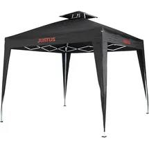 Justus Gartenpavillon 2,5 x 2,5 m schwarz