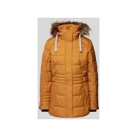 G.I.G.A. DX Steppjacke mit Kunstfellbesatz Modell Oivia, Senf, 46