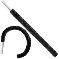 monzana Reinigungsbürste Heizkörperbürste 84 cm Schwarz
