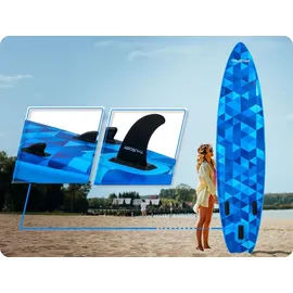 Thunder Nion Stand Up Paddle Board 320 x 75 x 15 cm Blau