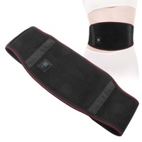 Brrnoo Heizung Taillengürtel, USB-Taille beheiztes Pad Schmerzlinderung Lendenwirbelstütze Rückenstütze Brace Therapy Pad Beheiztes Taillengürtel Rückenstütze Wrap Schmerzlinderung für den Rücken