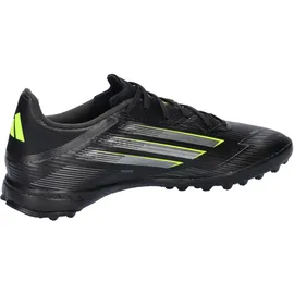 adidas F50 League TF Herren Core Black/Iron Metallic/Lucid Lemon 43 1/3