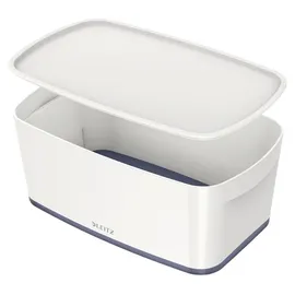 Leitz MyBox Aufbewahrungsbox 31,8 x 19,1 x 12,8 cm 1-tlg. weiß/grau