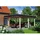 SKANHOLZ Carport Wendland 4,09 x 6,28 m unbehandelt mit EPDM-Dach und schwarzer Blende
