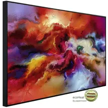 Papermoon Infrarotheizung »EcoHeat - Abstraktes Ölgemälde«, Matt-Effekt - bunt
