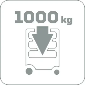 Gedore Rollwerkbank mit Schraubstock, Maße: H 875 x B 950 x T 550 mm