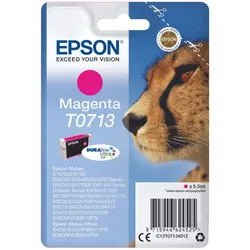Epson Original T0713 Gepard Druckerpatrone - magenta (C13T07134012)