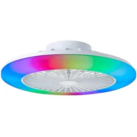 Brilliant Salerno 1 40 W Ø 49,0 cm weiß