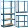 Humberg Lagerregal Metall 30 x 90 x 180 cm Blau