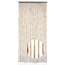 Kobolo Türvorhang Bambusvorhang Insektenschutz BAMBOO 31 Stränge 90x200 cm