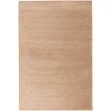 Snapstyle Hochflor Langflor Teppich Cottage Natur, 100x100cm
