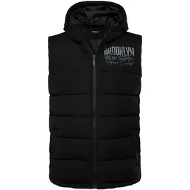 Men Plus by Happy Size Weste Schwarz 8XL