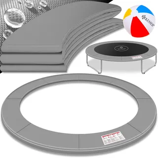 Kesser KESSER® - Trampolin Randabdeckung Ø 244 , 305 , 366 , 426 cm , 30cm breit 100% UV-beständig reißfest Federabdeckung , Grün , Blau