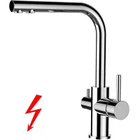 VIZIO Niederdruck Einhebelmischer Silber