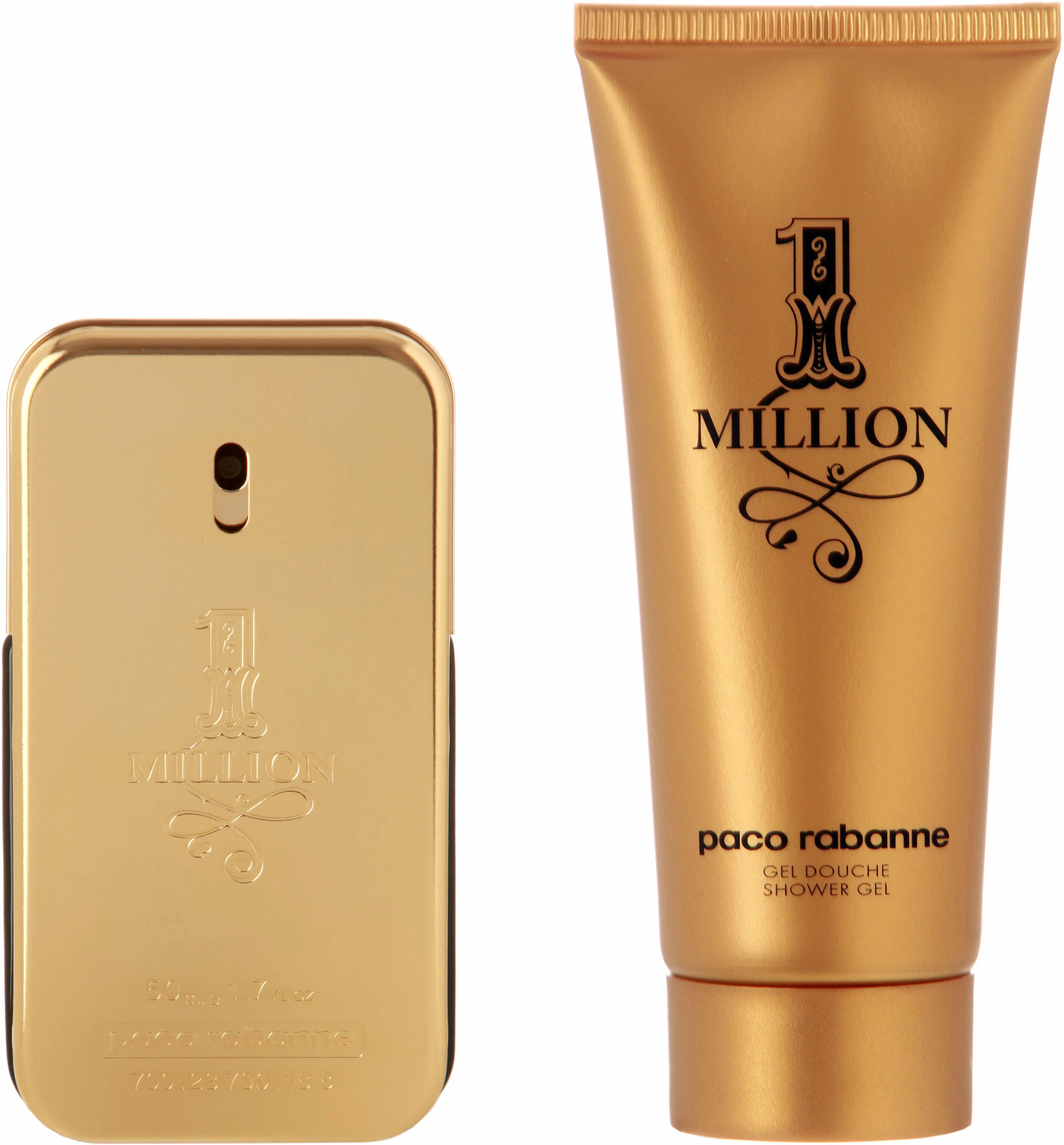 Duft-Set PACO RABANNE "One Million" Parfüms Gr. 150 ml, goldfarben Herren Duft Duft-Set Set Parfüms Parfum, EdT, Männerduft, Shower-Gel